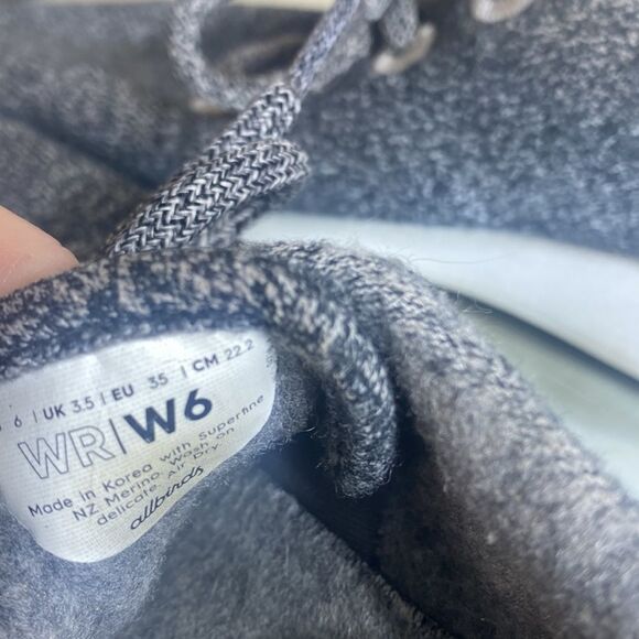 Allbirds gray wool womens runners size womens 6 - Picture 12 of 13